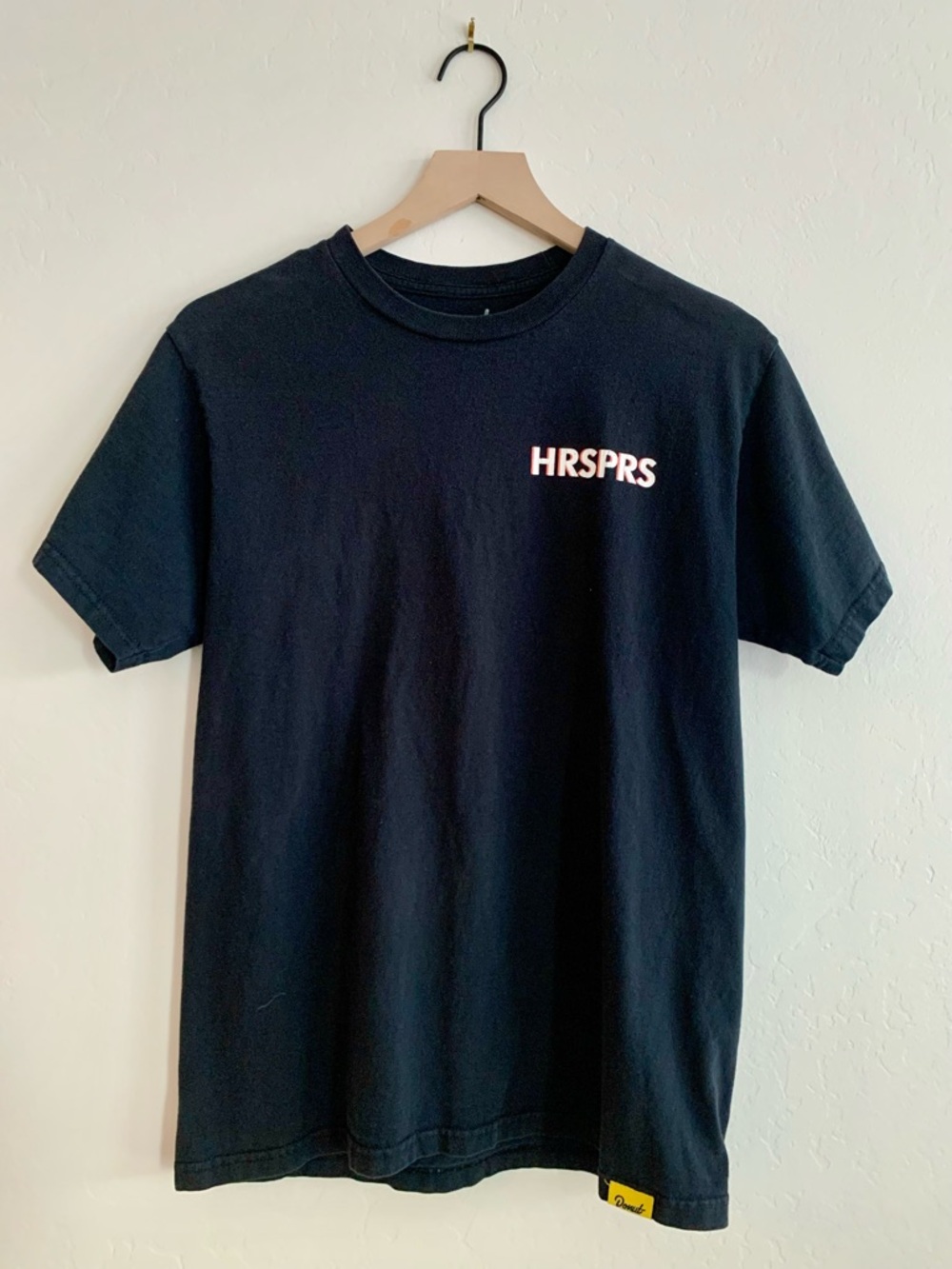 Donut Media - Black Tee Shirt - Men’s Medium
